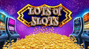 Privacy and account safety reminders beside slot game controls