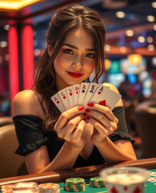 Slots and casino ambience inside the oklv com entertainment zone